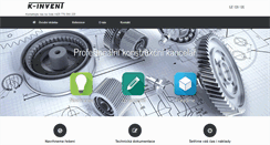 Desktop Screenshot of kinvent.cz